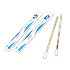 Swabs about to become spore swabs