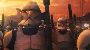 Bloody clone troopers
